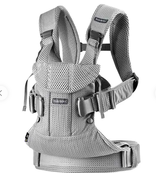 BABYBJÖRN Baby Carrier One Air, Silver, 3D Mesh
