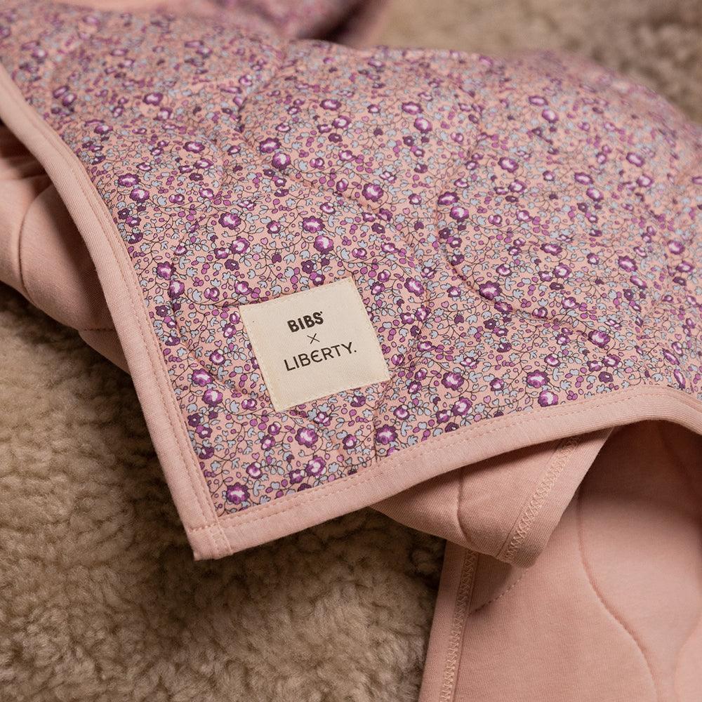 BIBS - Liberty Quilted Blanket Eloise Blush