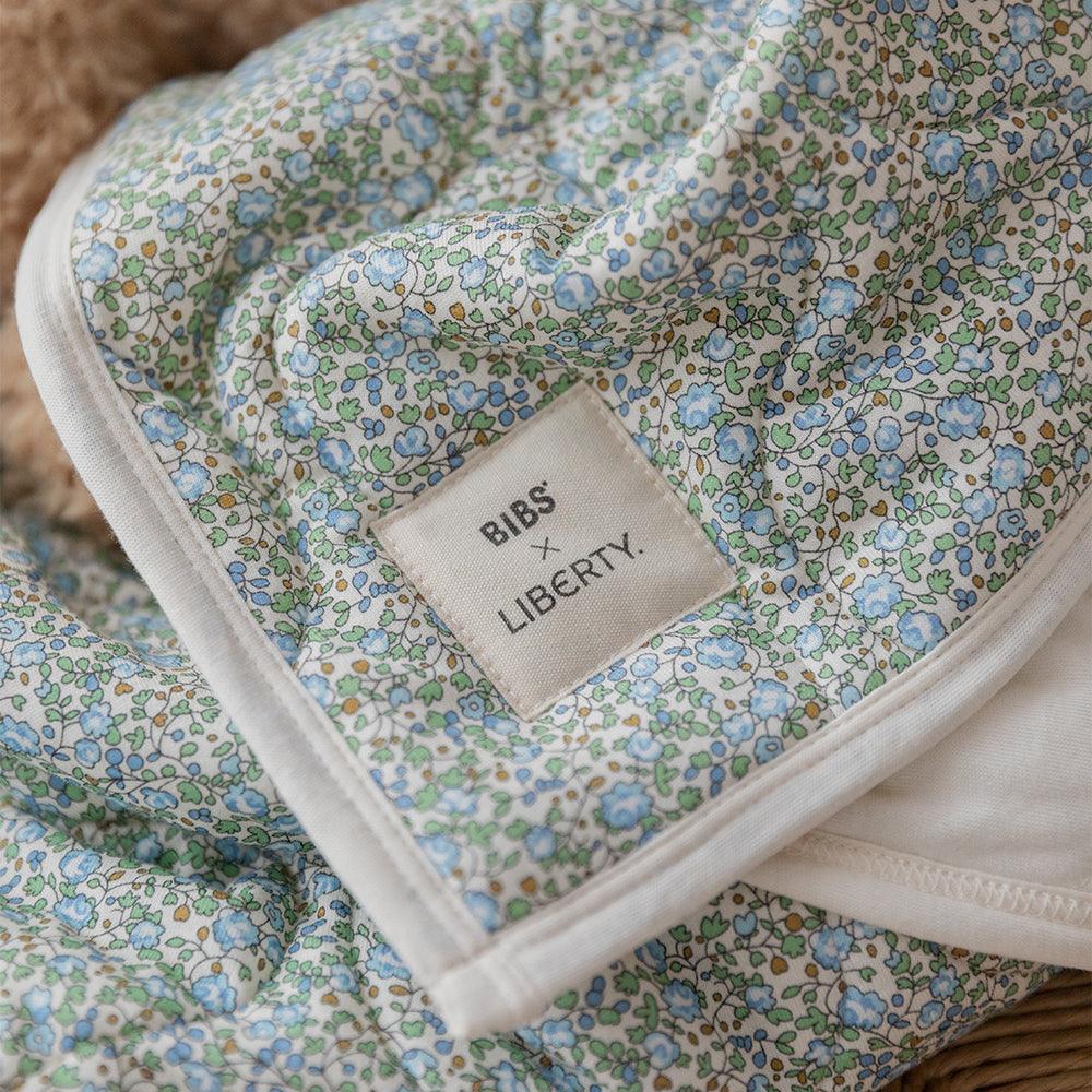 BIBS x Liberty Quilted Blanket Eloise Ivory