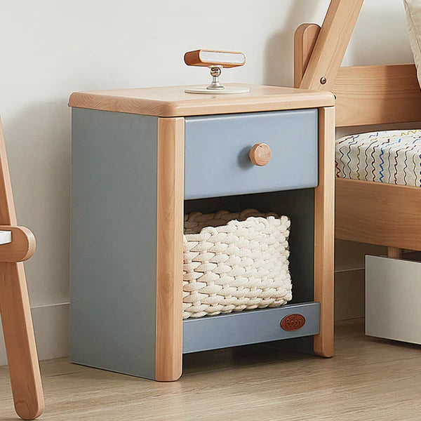 Boori - Avalon Bedside Table - Blueberry and Almond