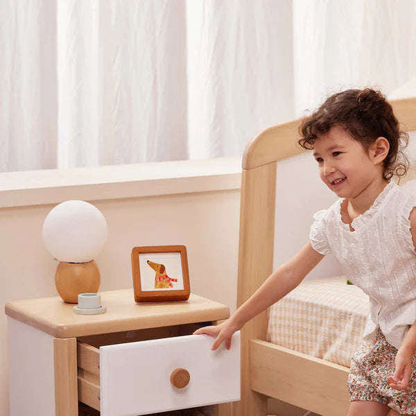 Boori - Avalon Bedside Table - Barley and Almond