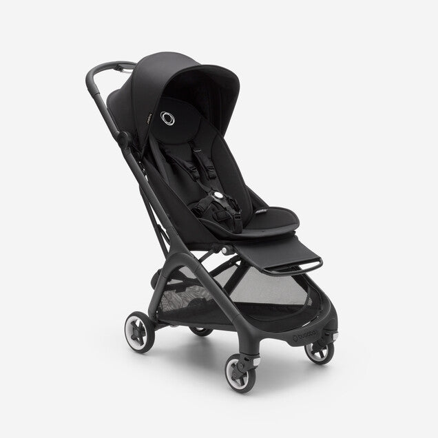 Bugaboo - Butterfly Complete Travel Stroller - Black/Midnight Black