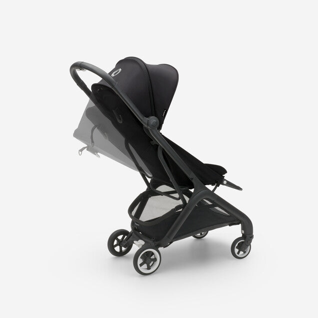 Bugaboo - Butterfly Complete Travel Stroller - Black/Midnight Black