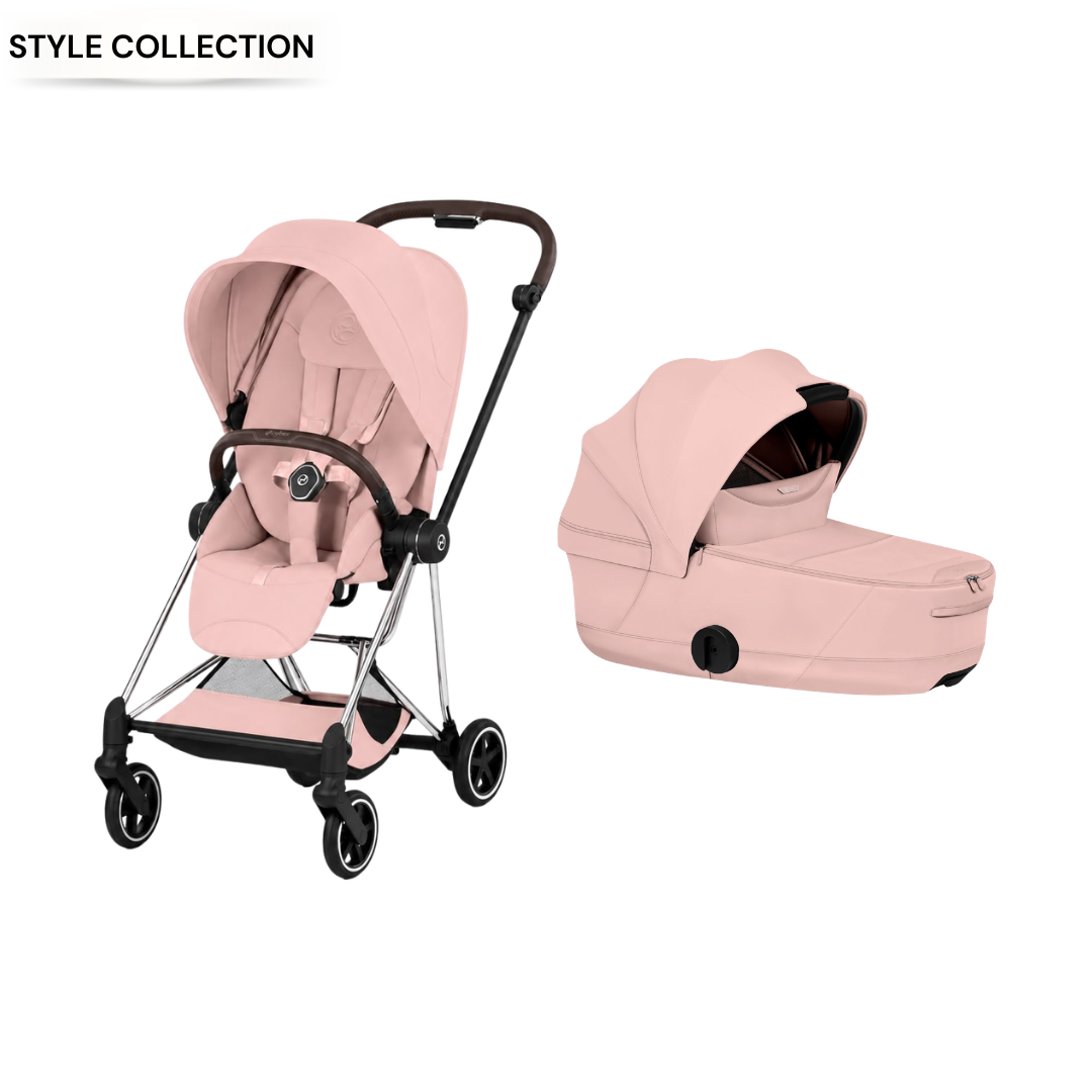 Cybex - Mios Peach Pink 2 Pcs Bundle - Style Collection
