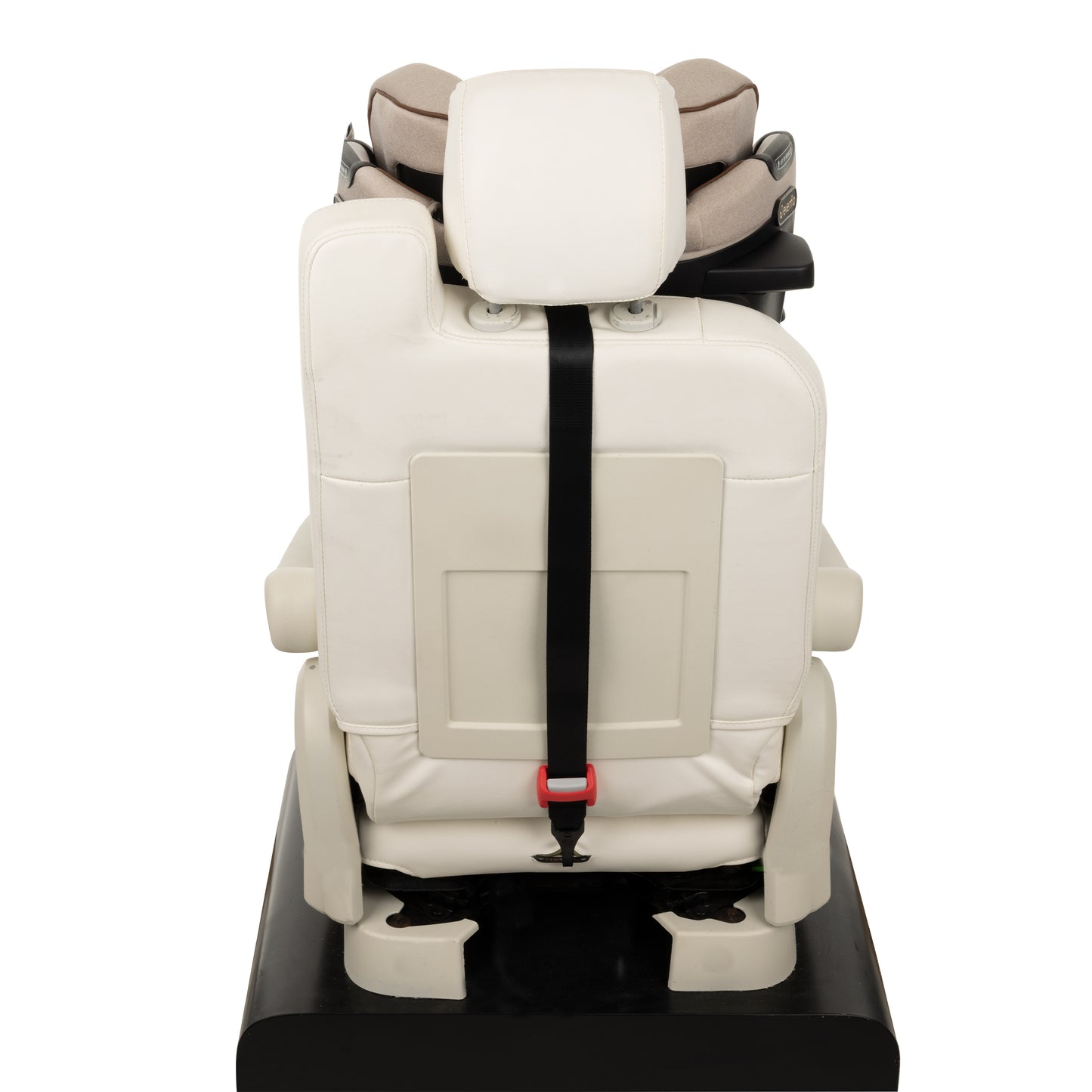 Evenflo - Limited Edition Revolve360 Extend All-in-One Rotational Car Seat with Green & Gentle Fabric - Champagne