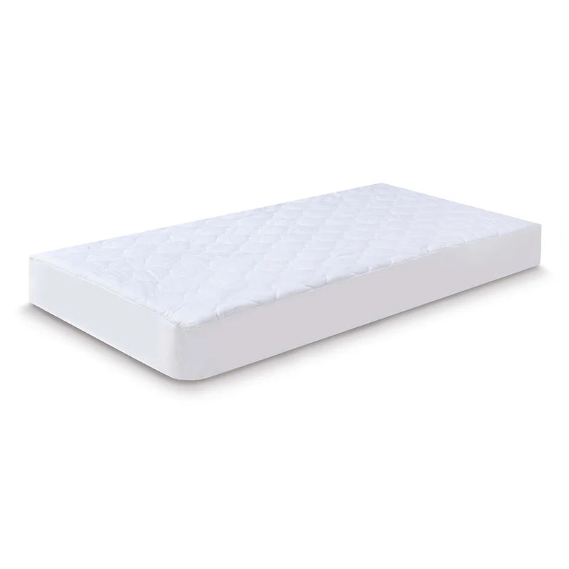 Boori - Cot Bed White Fitted Mattress Protector
