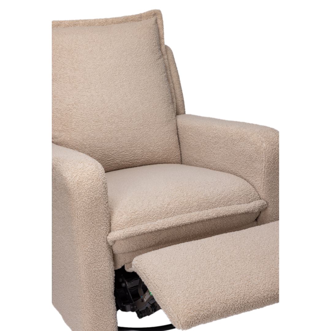 Luna Electric Recliner Nursing Chair - Latte