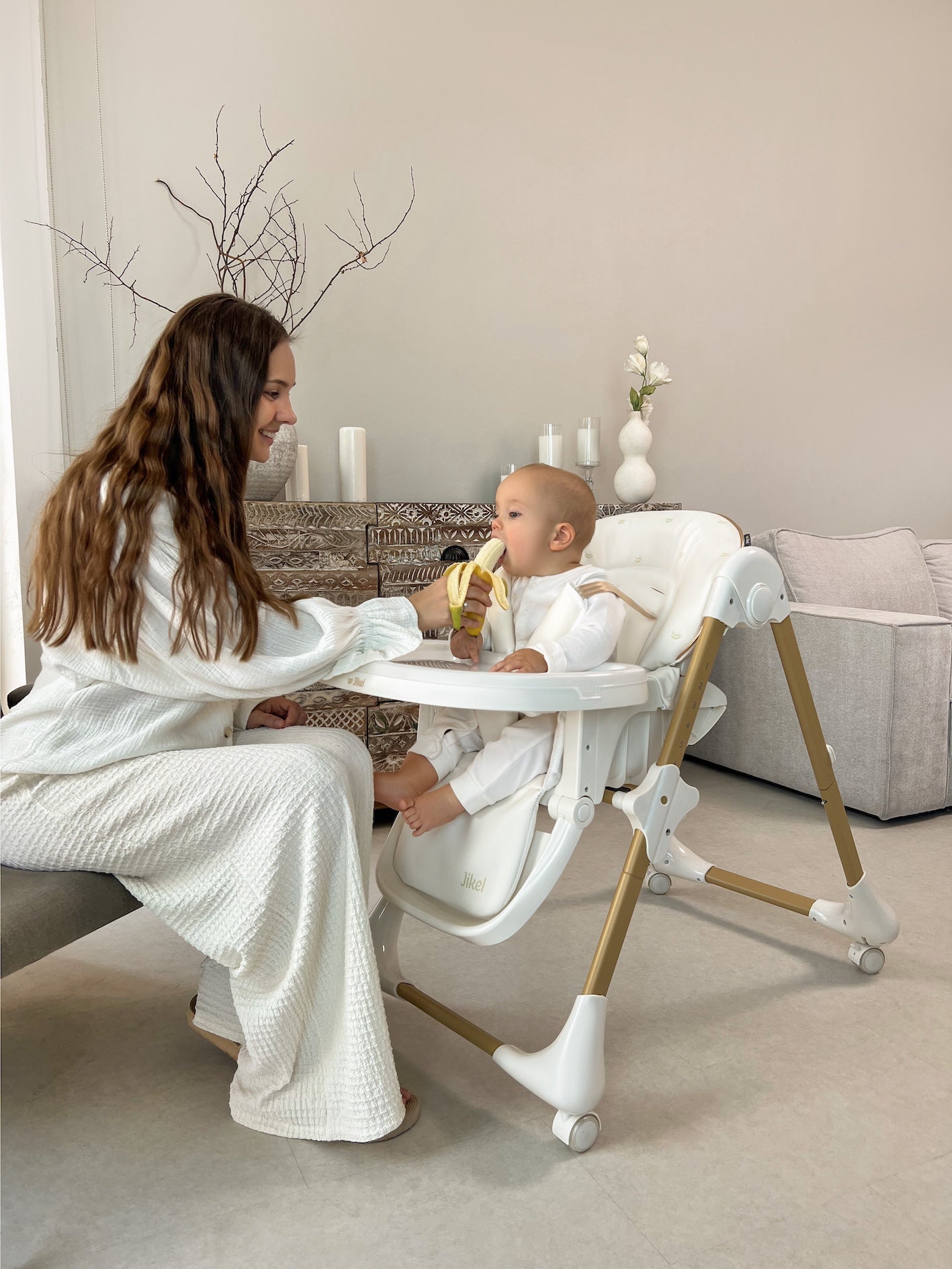 Jikel - Tron Highchair - Beige