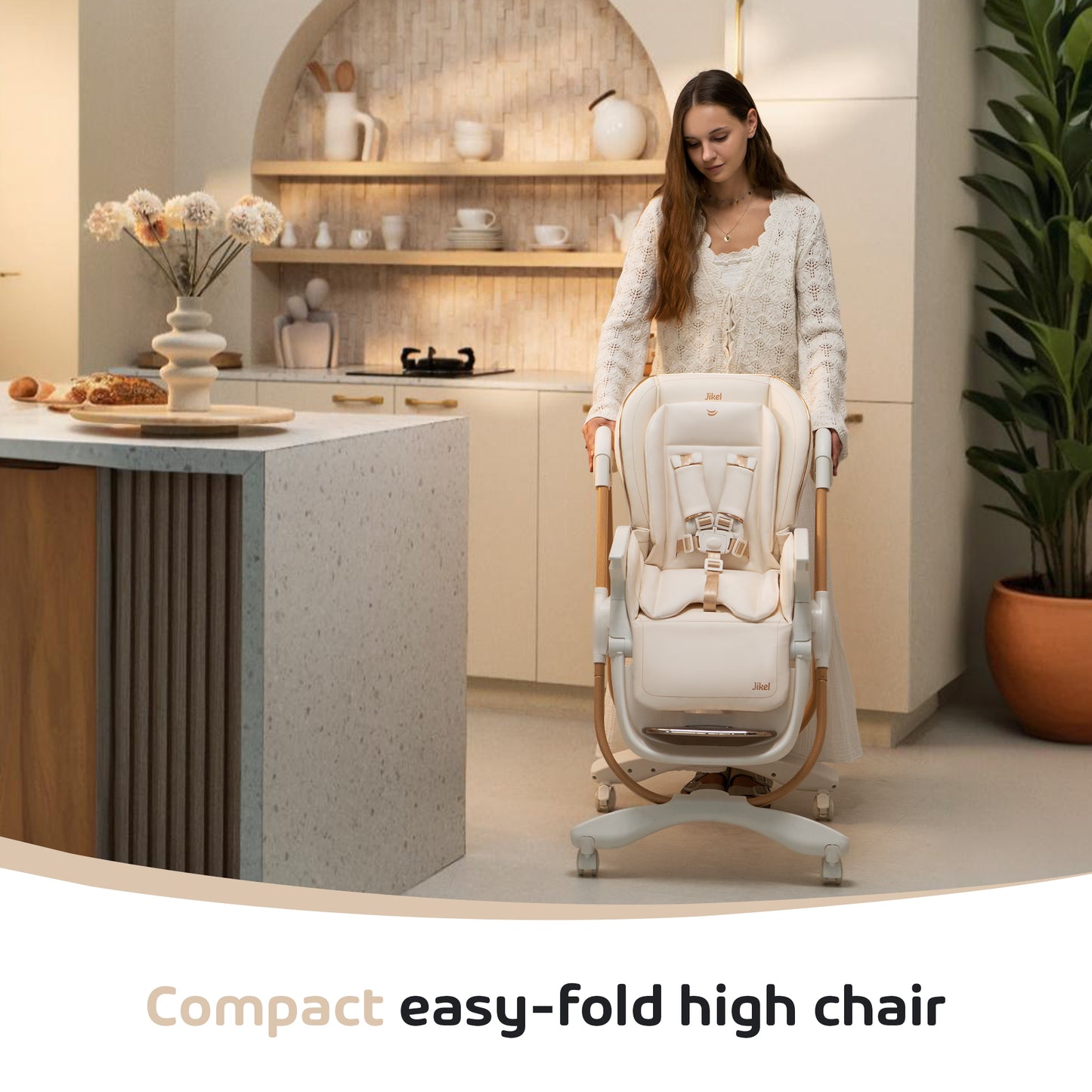 Jikel - Nobel Highchair - Grey