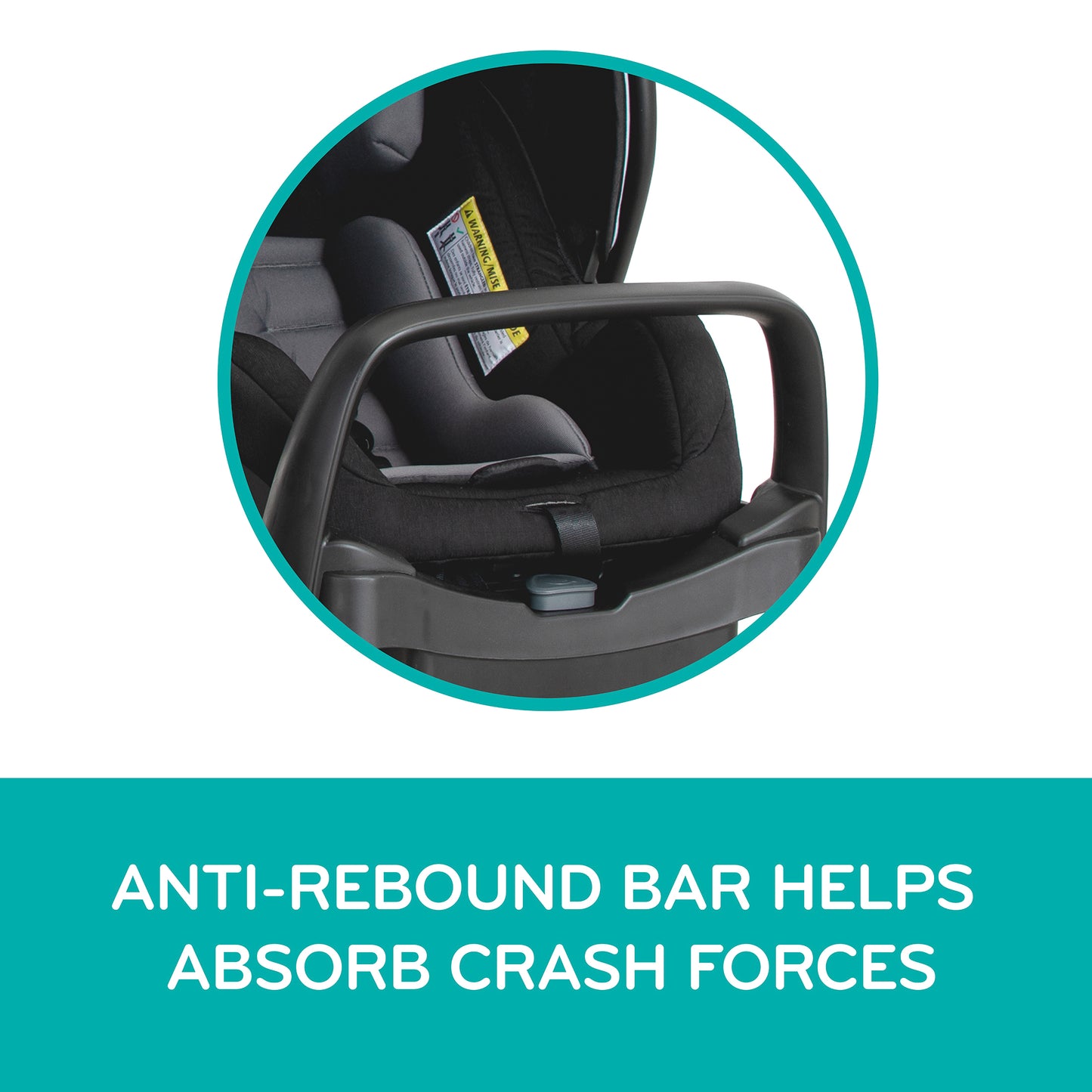 Evenflo - Pivot Xpand Modular Travel System with LiteMax Infant Car Seat - Ayrshire Black