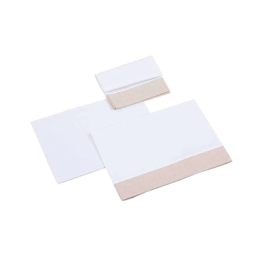 MICUNA - PACK FITTED SHEETS FOR MINI-COTS (3 UNITS) 80 x 50 NATURE BEIGE