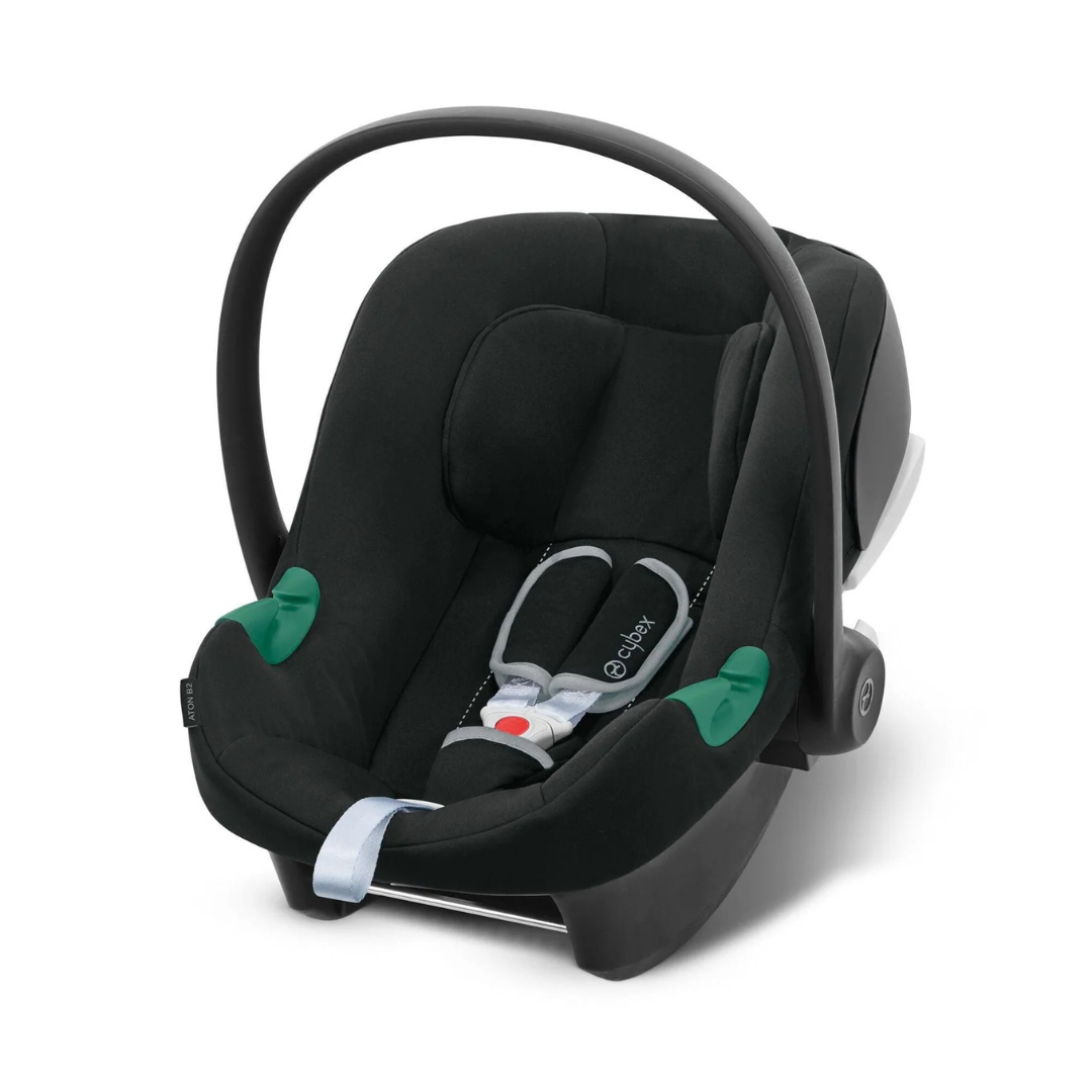 Cybex - EOS Travel System Moon Black (Frame Black) - Aton B2 Moon Black