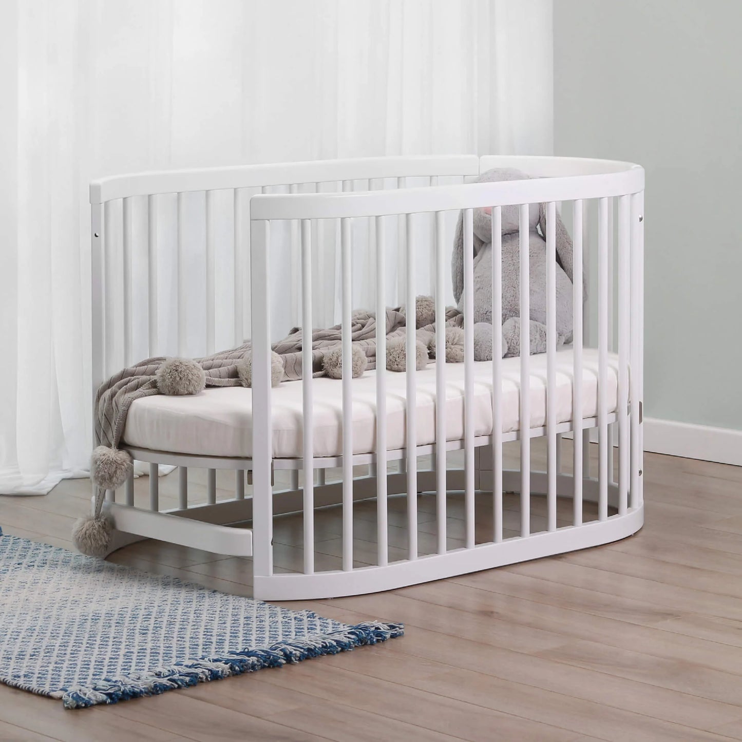 Boori - Oasis Oval Cot_Barley White