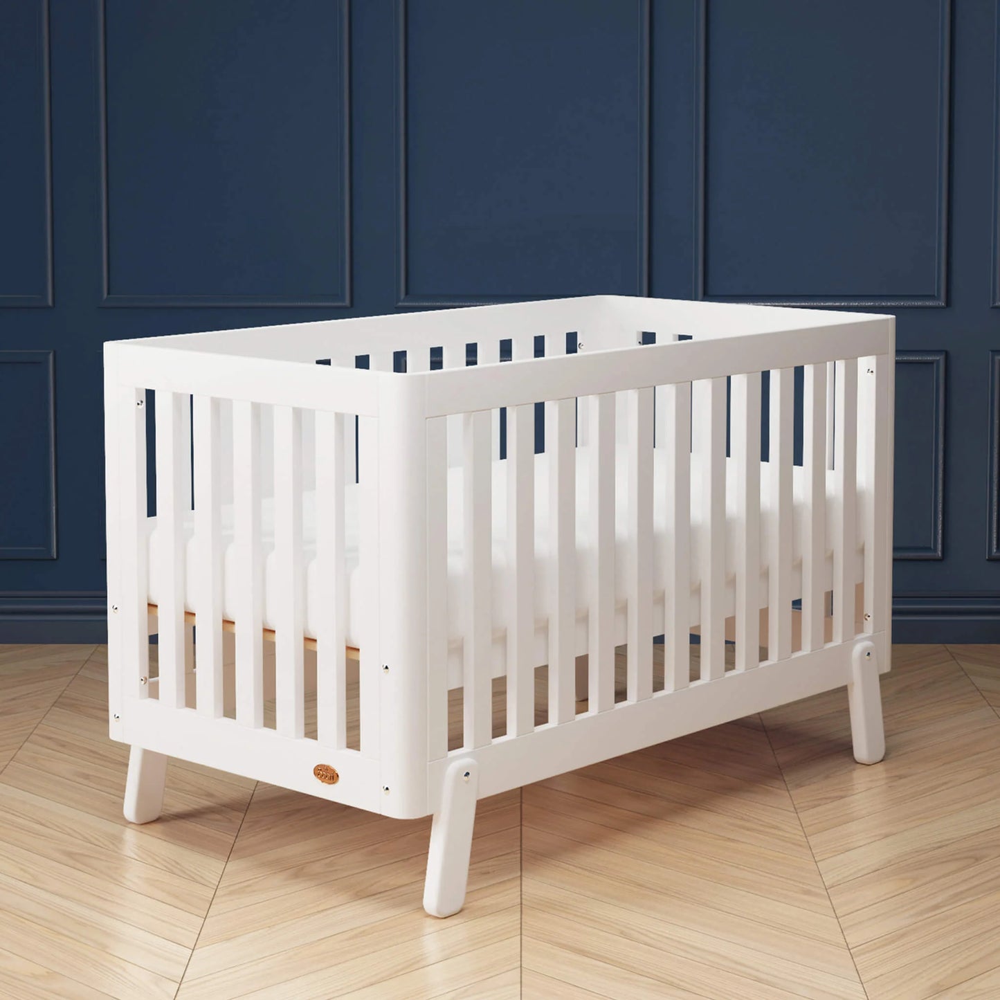 Boori - Turin Cot Bed_ Barley White and Almond