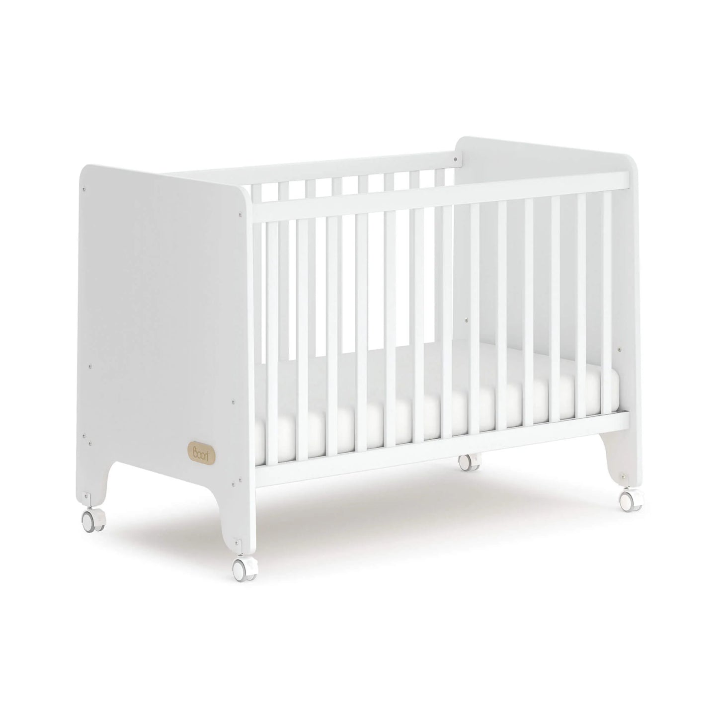 Boori - Natty Compact Baby Cot_ Barley White