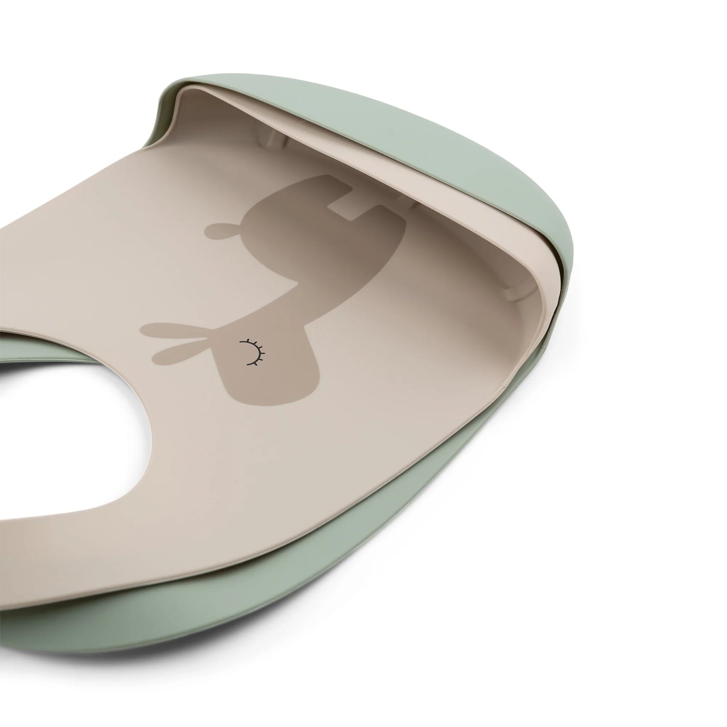 Done By Deer - Silicone Bib 2-Pack Lalee Sand/Green