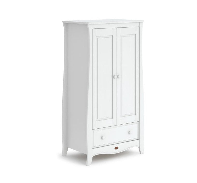 Boori - Sleigh Wardrobe_Barley White