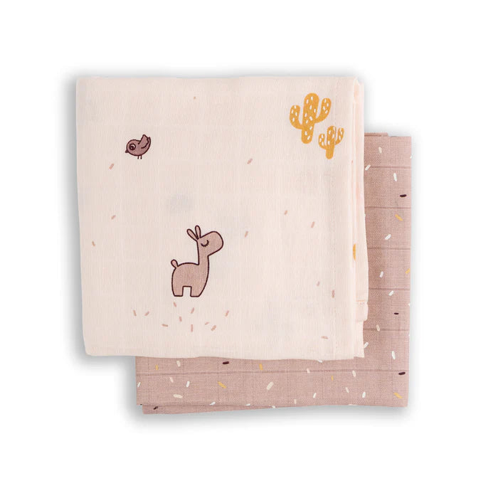 Done By Deer - Swaddle 2-pack GOTS Lalee Powder