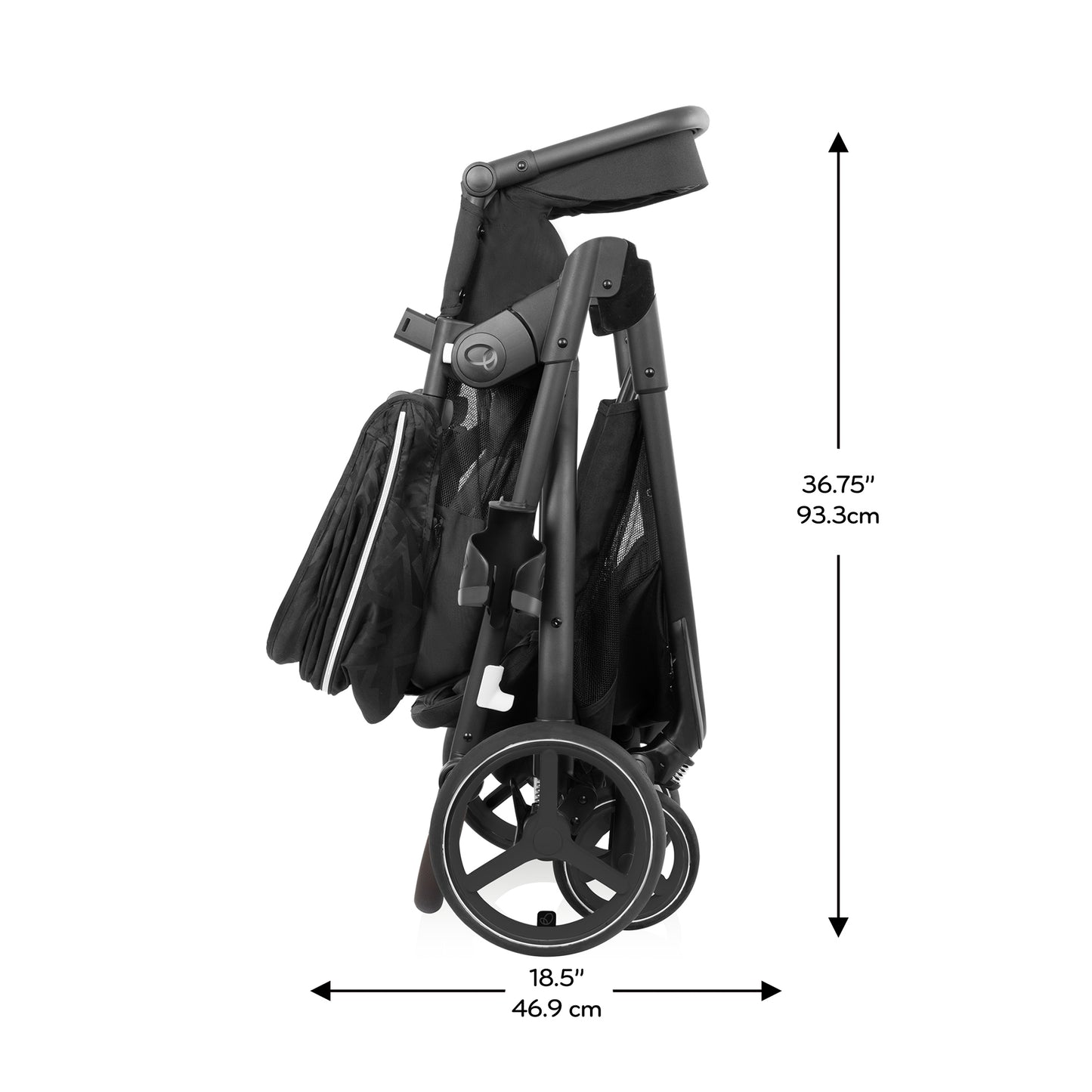 Evenflo - Shyft Intuiti+ Travel System featuring Revolve180 LiteMax NXT with SensorySoothe - Dubhan Black