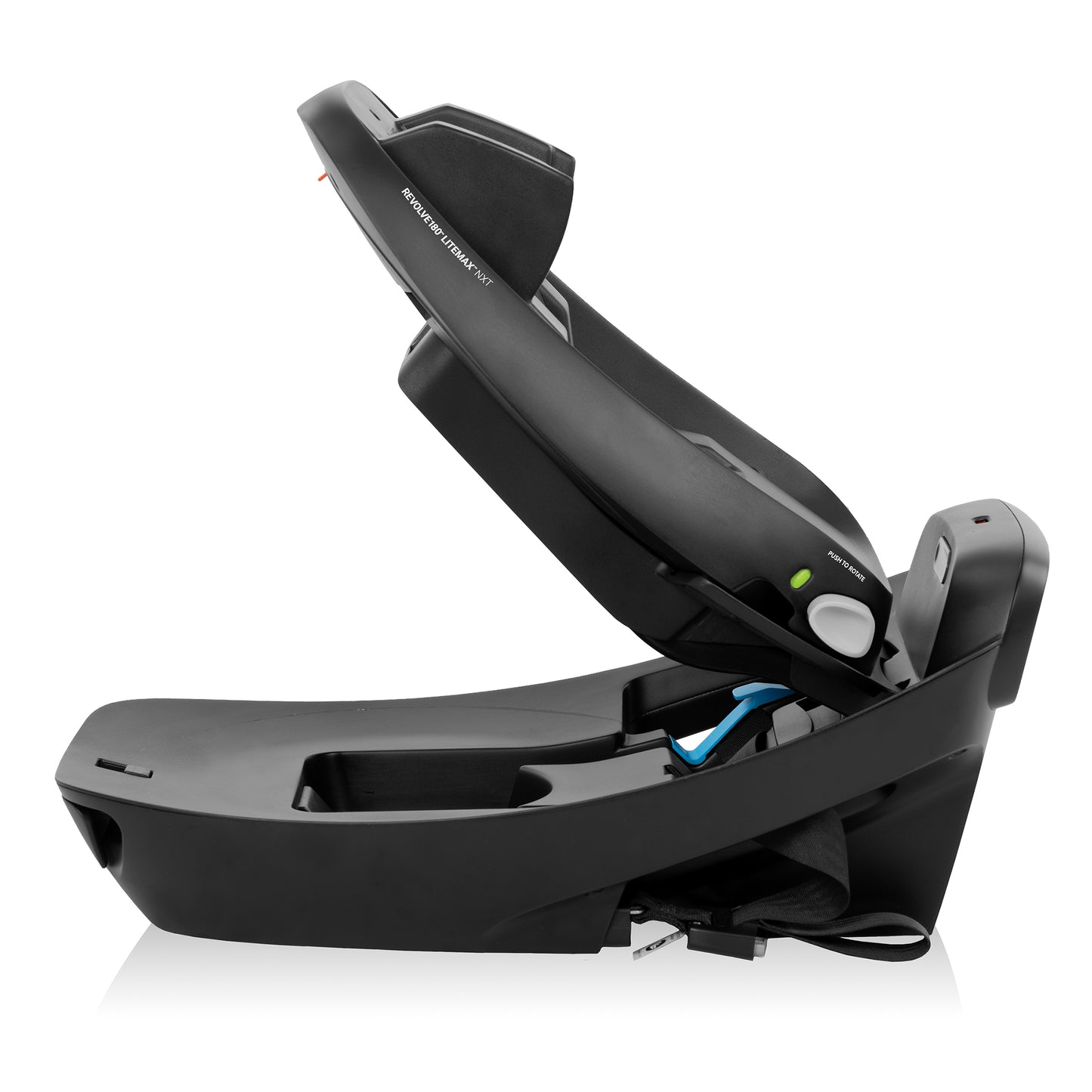 Evenflo - Shyft Intuiti+ Travel System featuring Revolve180 LiteMax NXT with SensorySoothe - Dubhan Black