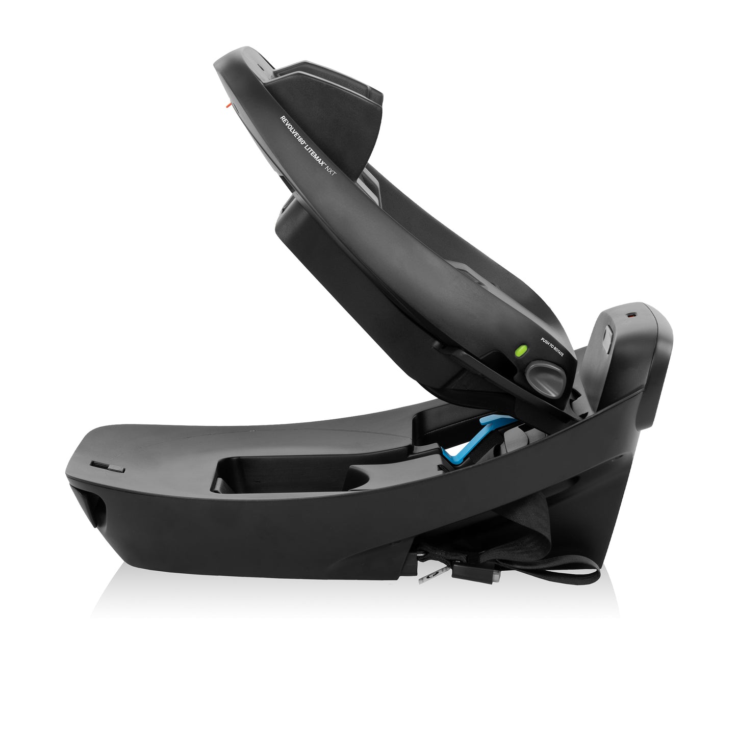 Evenflo - Shyft Intuiti Travel System with Revolve180 LiteMax NXT Rotational Infant Car Seat - Black Shale