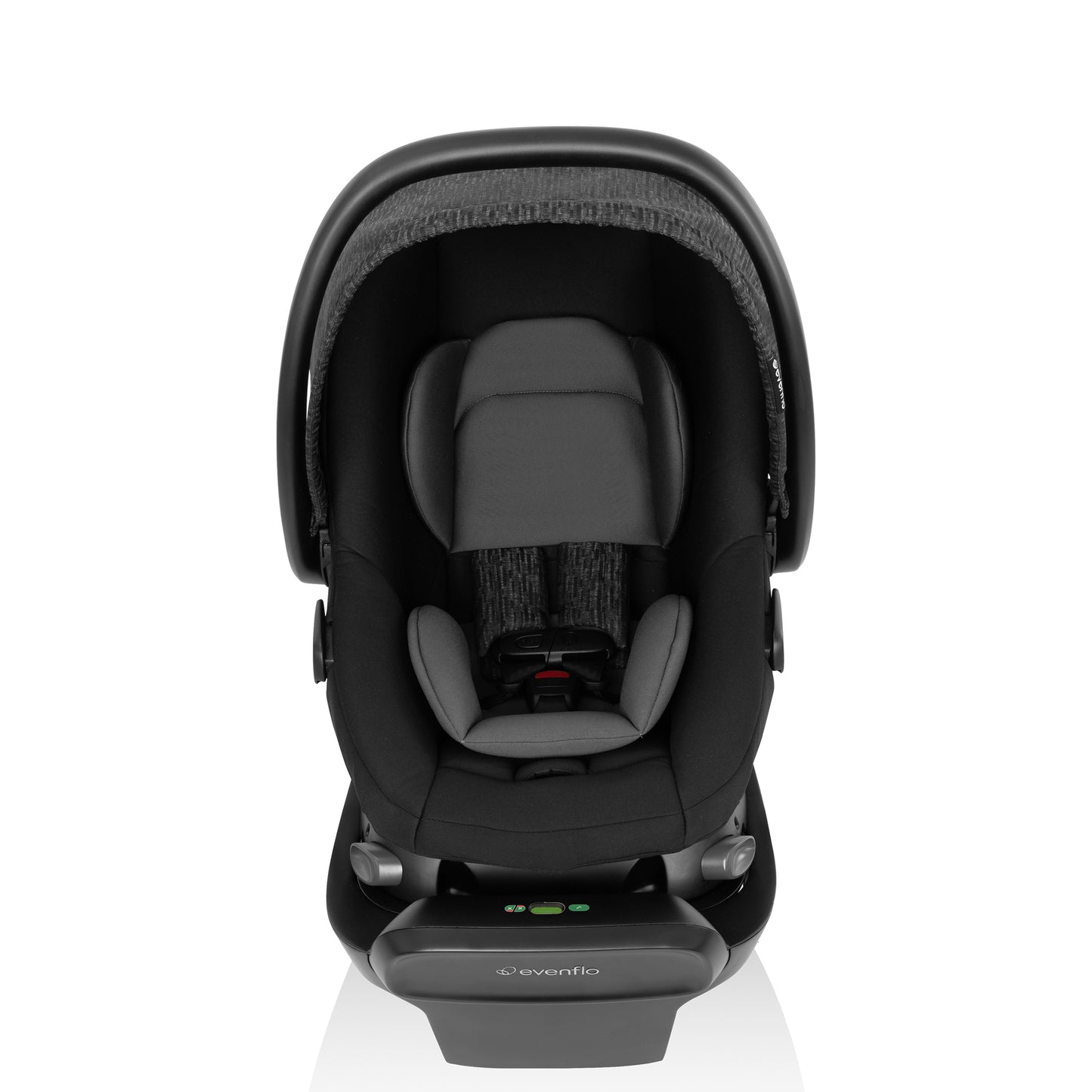 Evenflo - Shyft Intuiti Travel System with Revolve180 LiteMax NXT Rotational Infant Car Seat - Black Shale