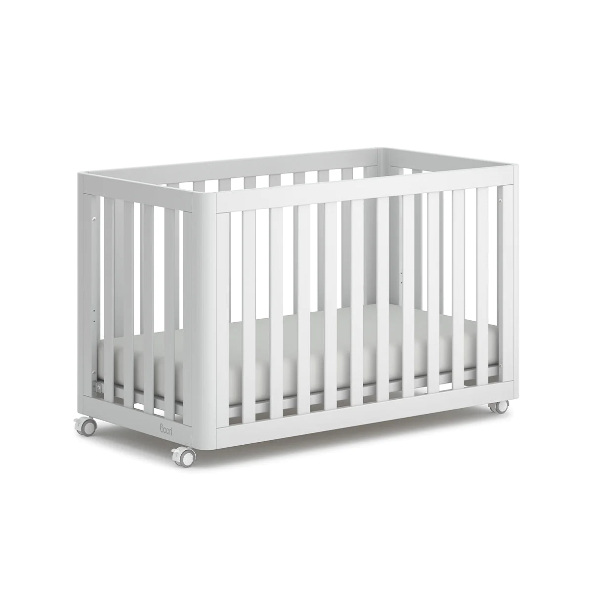 Boori - Turin Compact Baby Cot_Barley White 120 x 60 cm