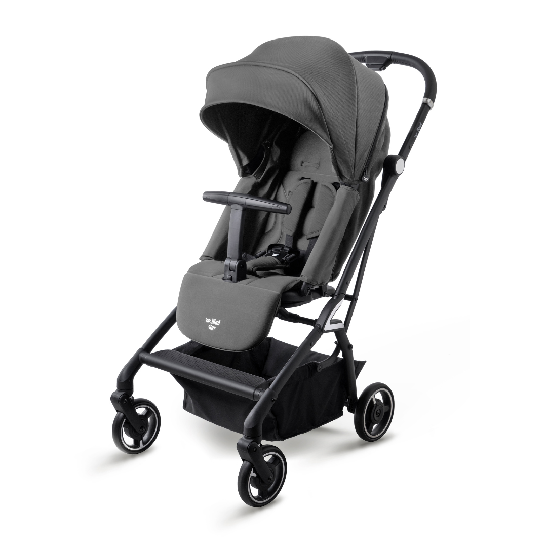 Jikel - Life 360 Reversible Compact Stroller - Charcoal