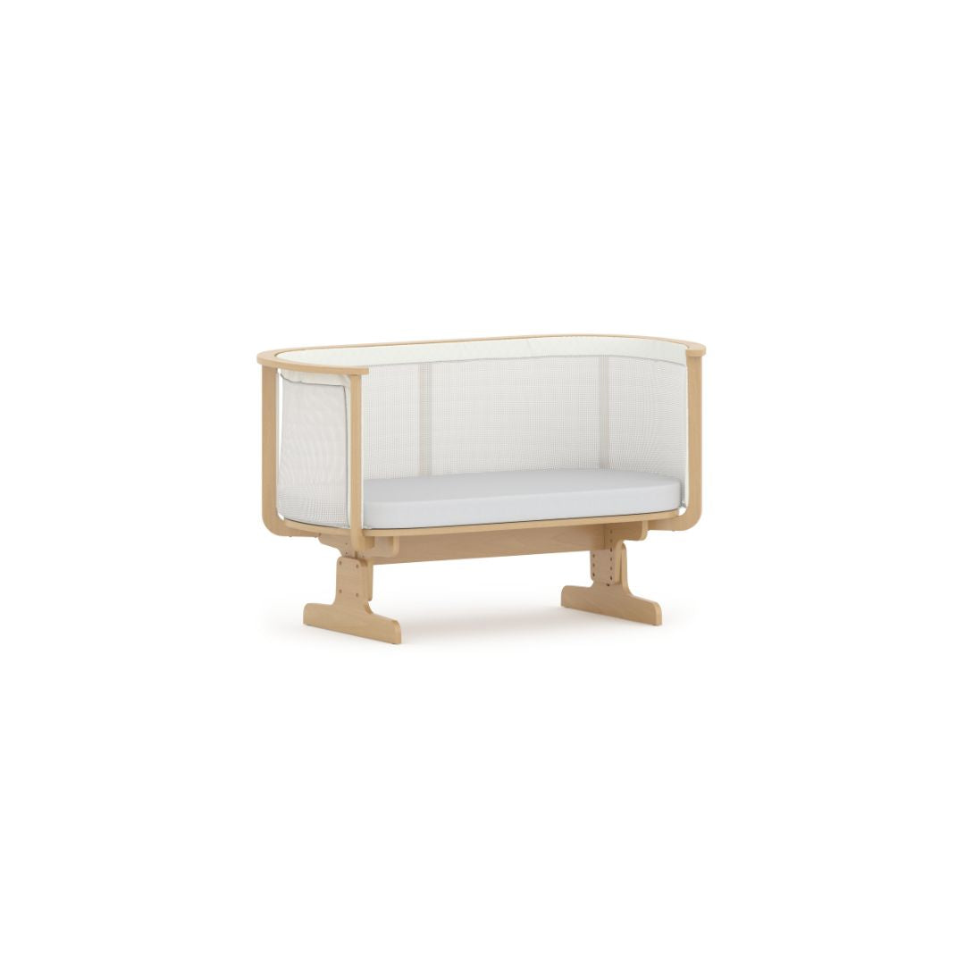 Boori - Nest Bedside Bed_Beech - Light Grey