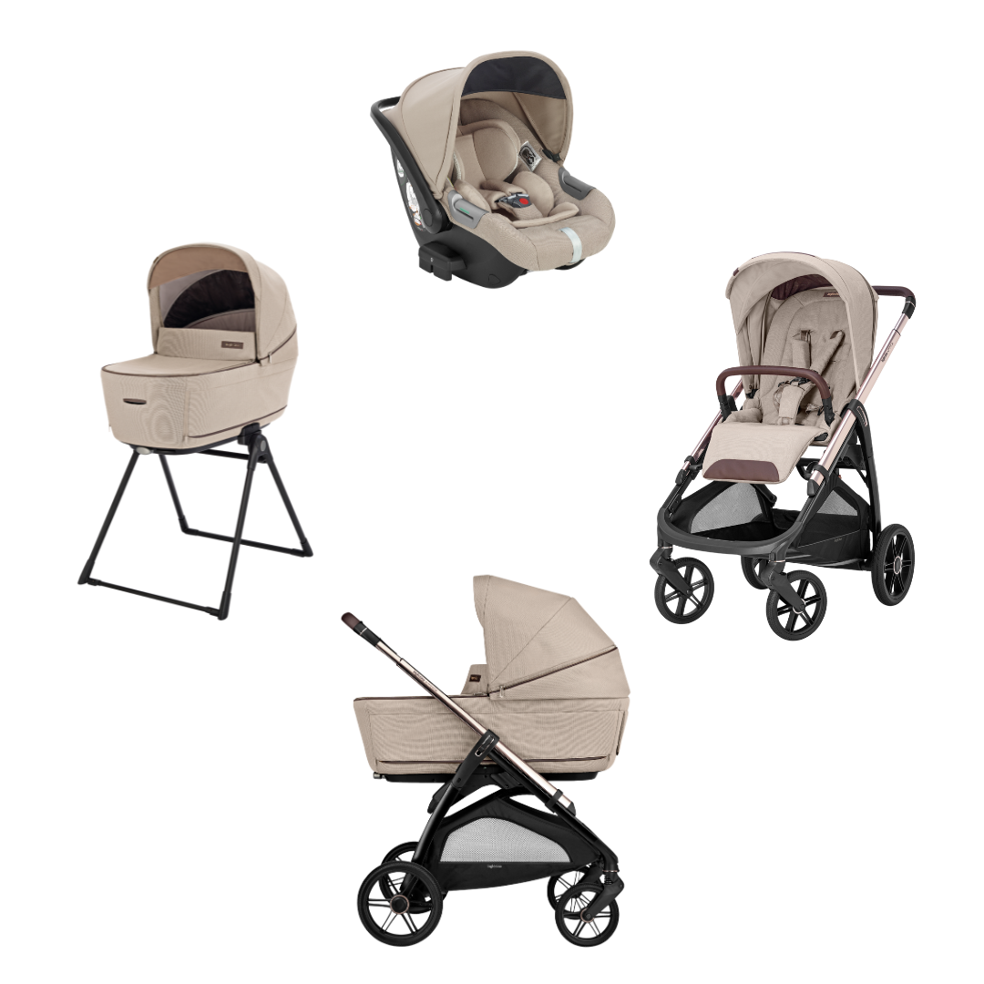 Inglesina - 4-In-1 Aptica Travel System - Pashmina Beige