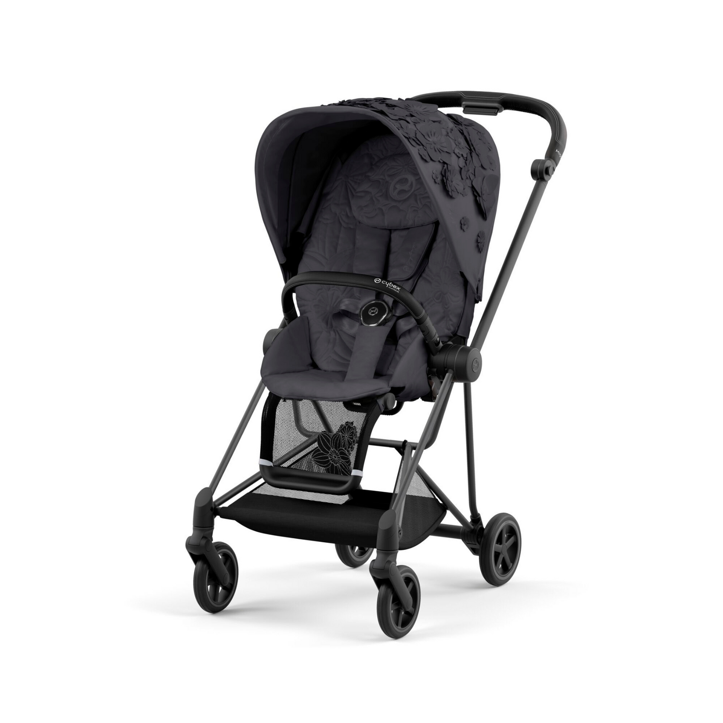 Cybex - Mios Matt Black Frame with Seat Pack