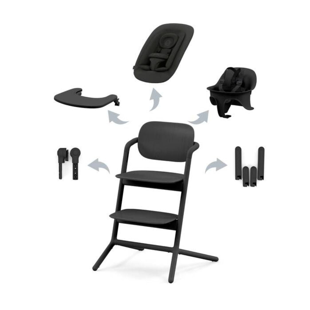 Cybex - LEMO 4in1 SET Stunning Black | black