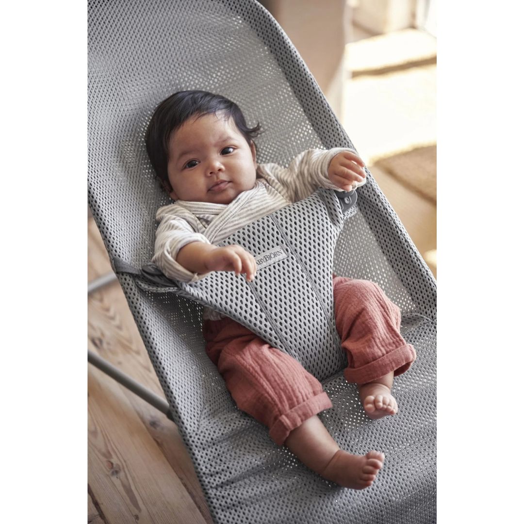 BabyBjörn - Bouncer Bliss, Mesh, Grey