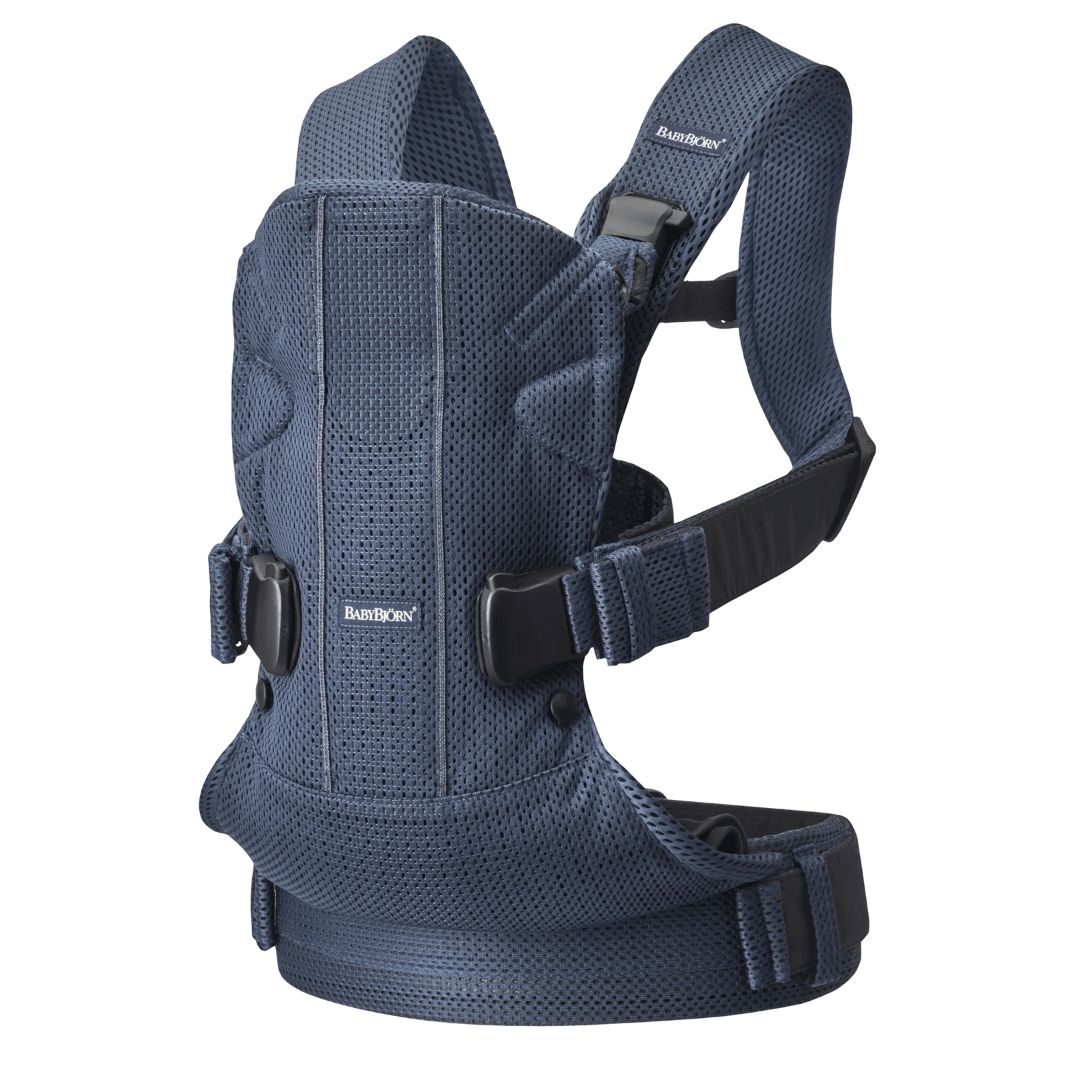 BABYBJÖRN - Baby Carrier One Air, 3D Mesh, Navy blue