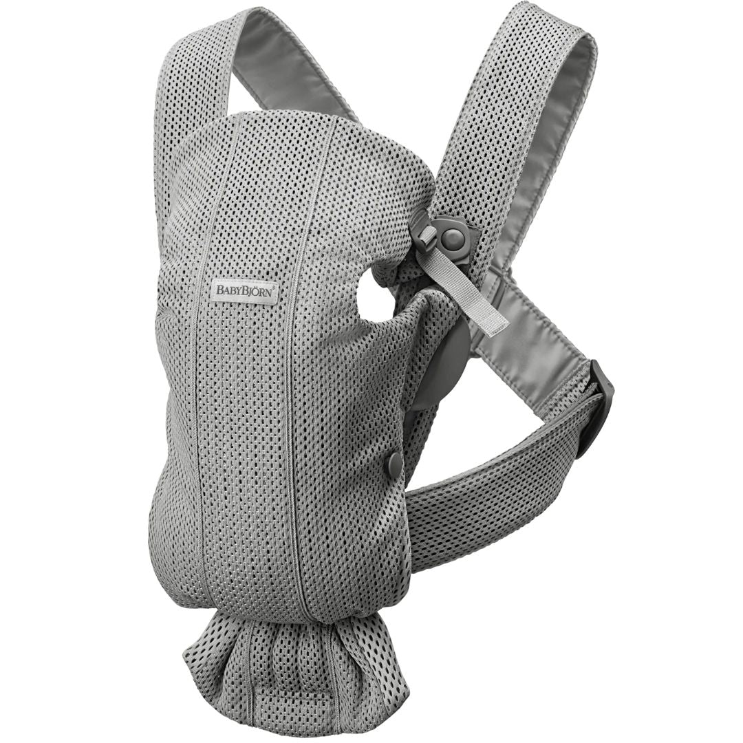 BabyBjörn - Baby Carrier Mini, 3D Mesh, Grey