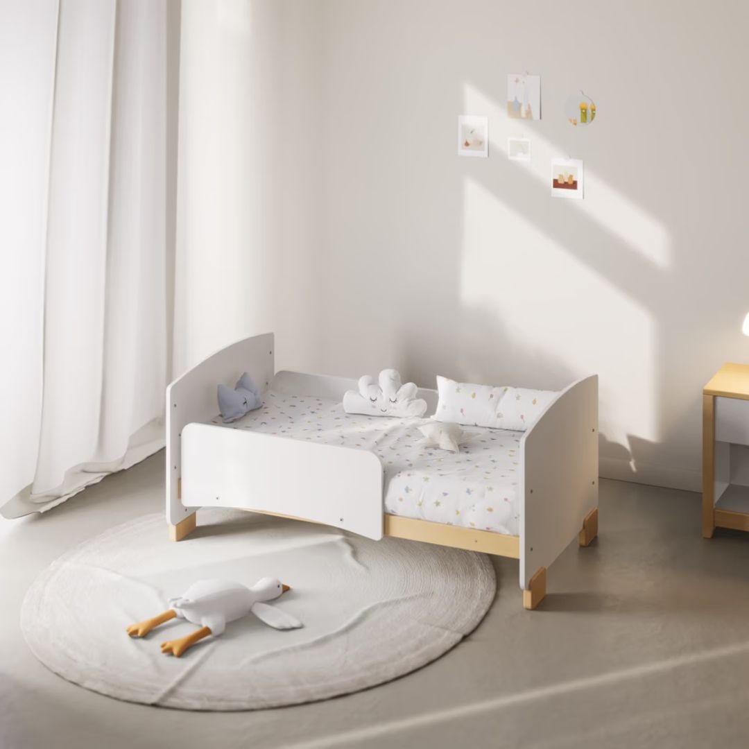 Boori - Matilda Cot Bed_ Barley White and Almond
