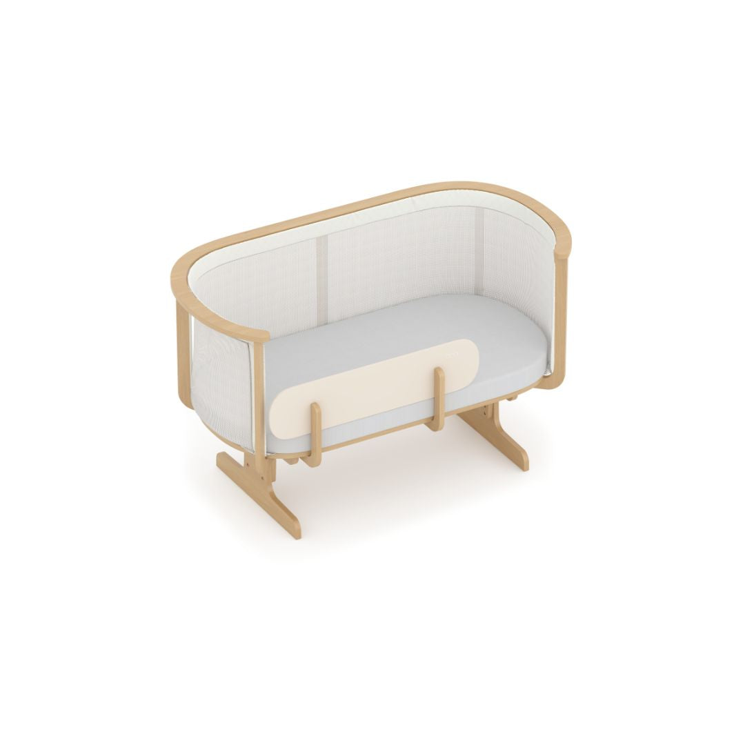 Boori - Nest Bedside Bed_Beech - Dusty Pink