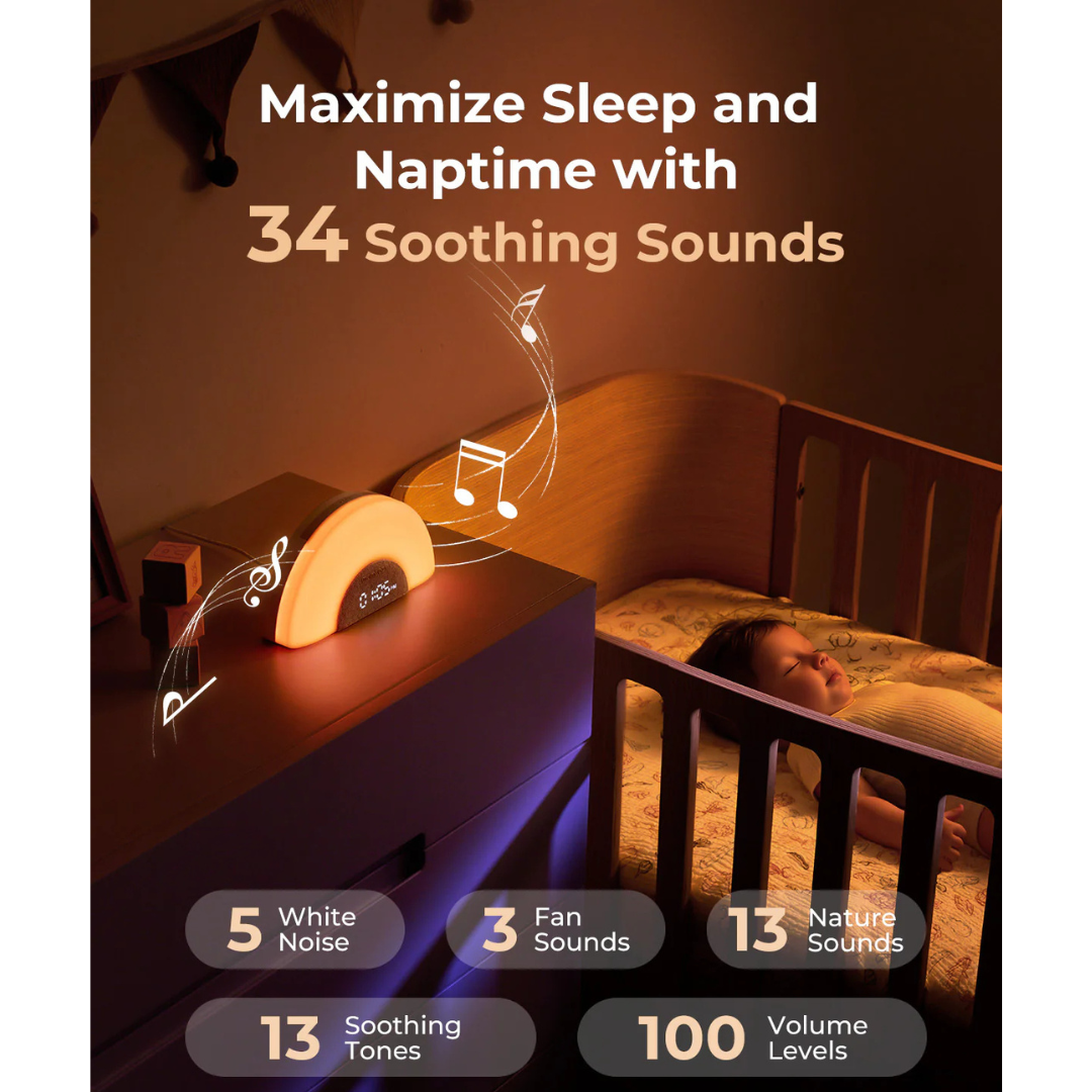 Momcozy - DreamSync Tech™ Baby Sound Machine with APP