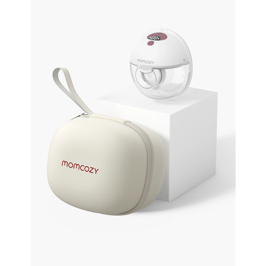 Momcozy - M5 Single Wearable Breast Pump - Maroon