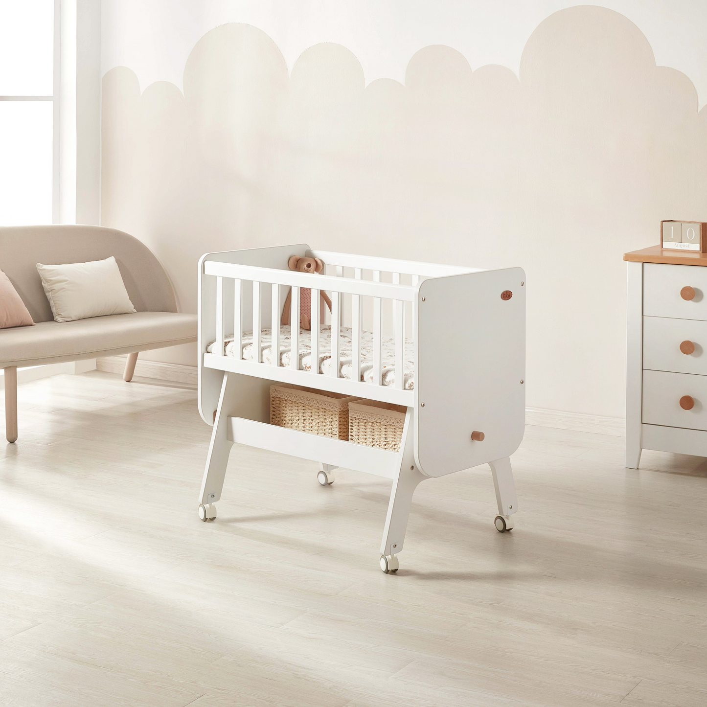 Boori - Neat Rocking Cradle_Cherry and Almond