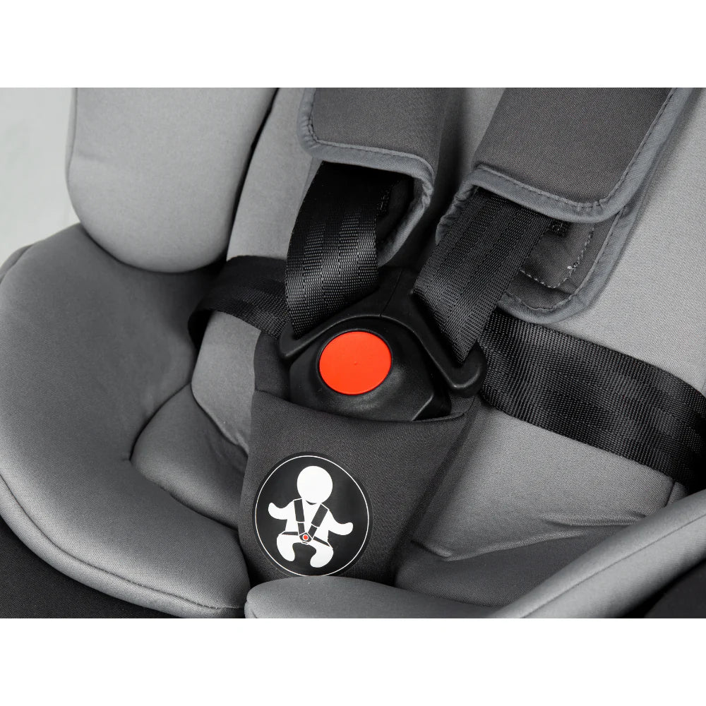 Jikel - Saturn Rotating IsoFix All-in-one Car Seat - Grey