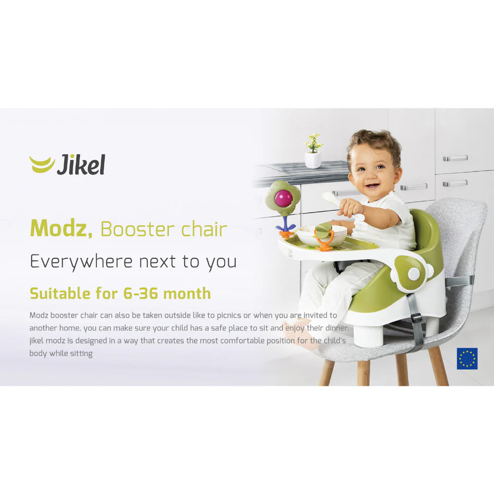 Jikel - Modz Booster Chair - Grey