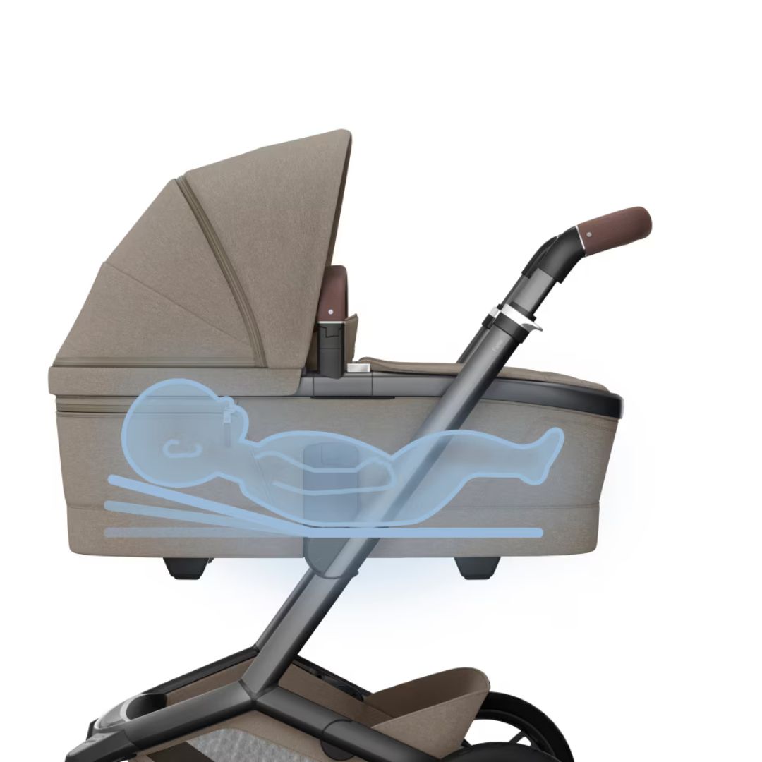 Maxi Cosi - Fame Stroller with Carry Cot Twillic Truffle