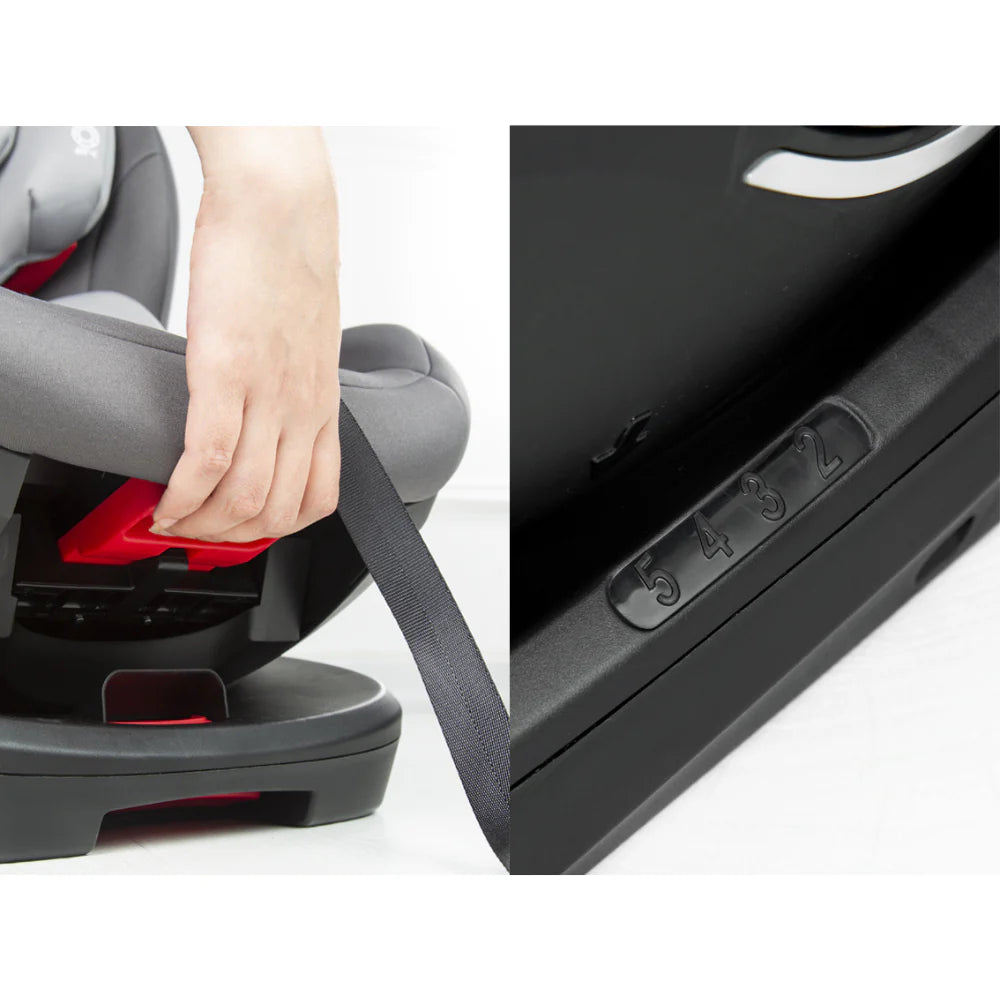 Jikel - Saturn Rotating IsoFix All-in-one Car Seat - Grey