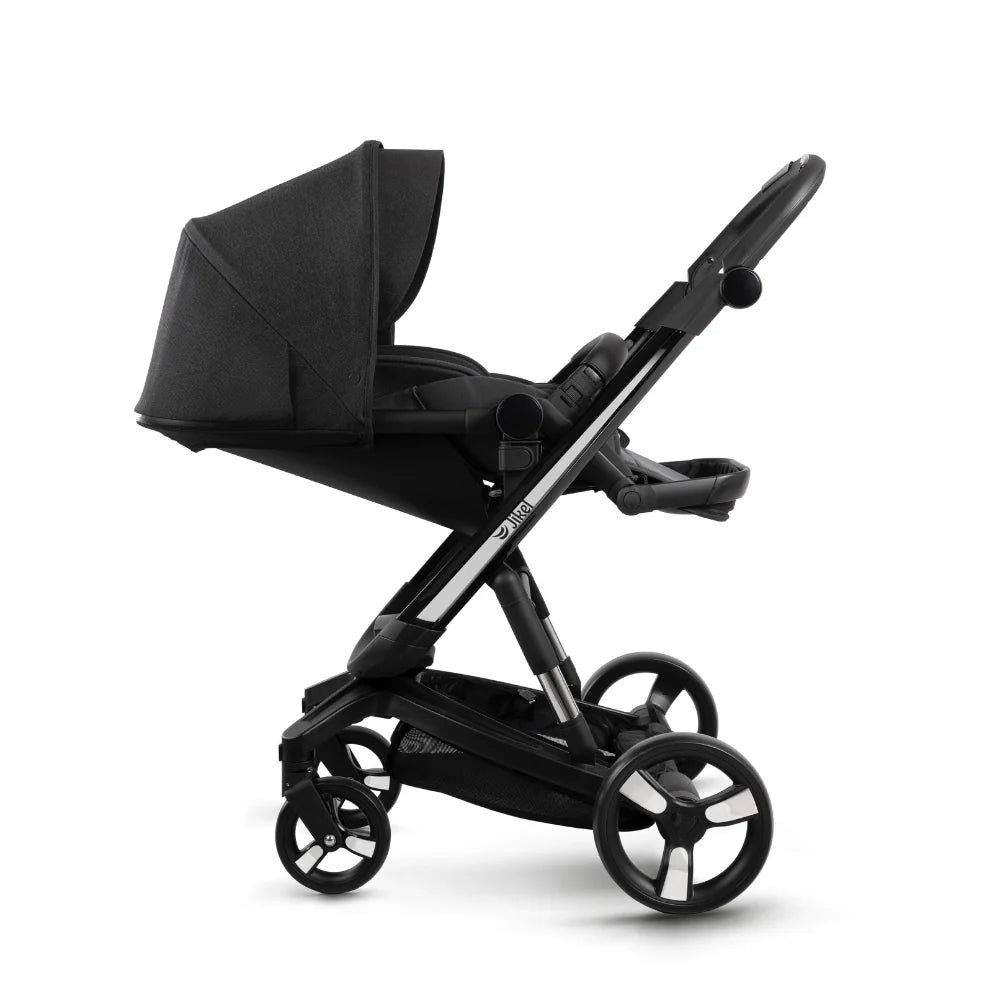 Jikel - Diamond Electric Stroller - Charcoal
