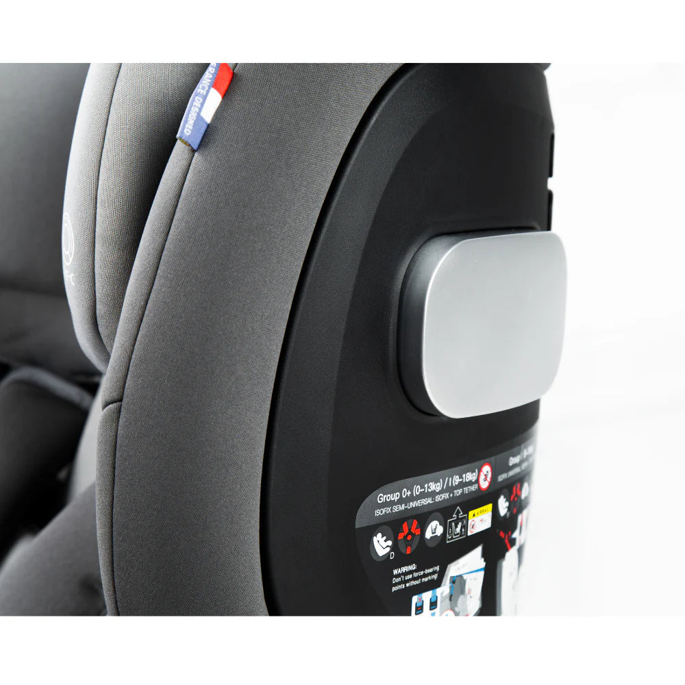Jikel - Saturn Rotating IsoFix All-in-one Car Seat - Grey