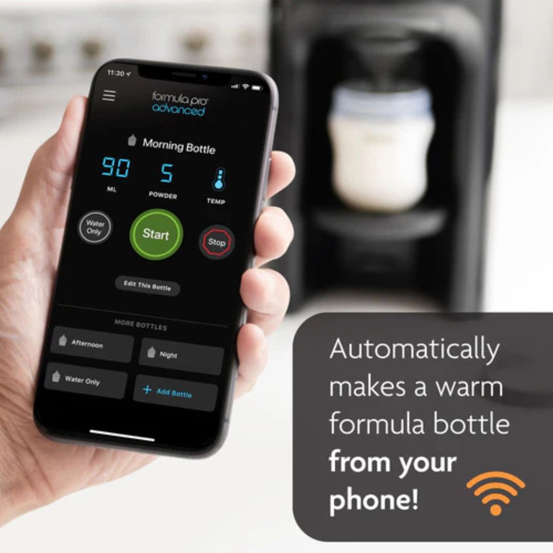 Baby Brezza - Formula Pro Advanced with Wifi - Black