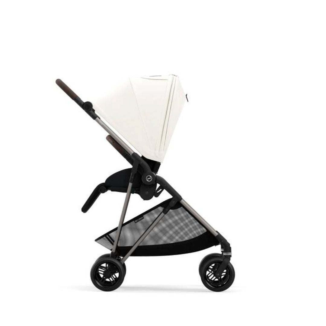 Cybex - Melio B Canvas White light beige