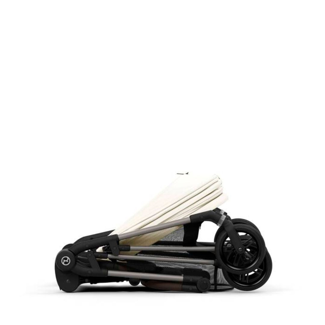 Cybex - Melio B Canvas White light beige