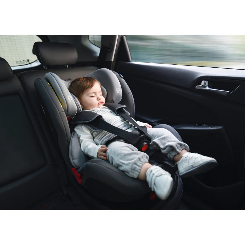 Jikel - Saturn Rotating IsoFix All-in-one Car Seat - Grey